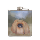 Pekingeser Königlich Flachmann (Rückseite)