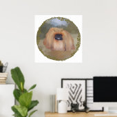 Pekingeser Königlich Poster (Heimbüro)