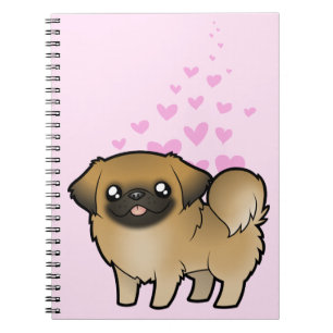 Pekingeser Liebling (Welpen Schnitt) Notizblock