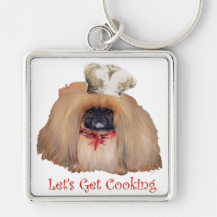 Pekingesischer Koch - Weiblich Schlüsselanhänger