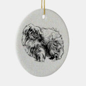 pekingisch keramik ornament (Rechts)