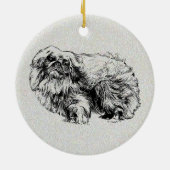 pekingisch keramik ornament (Hinten)