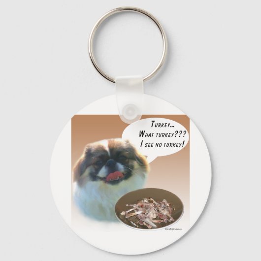 Pekingisch Türkei Schlüsselanhänger (Vorderseite)