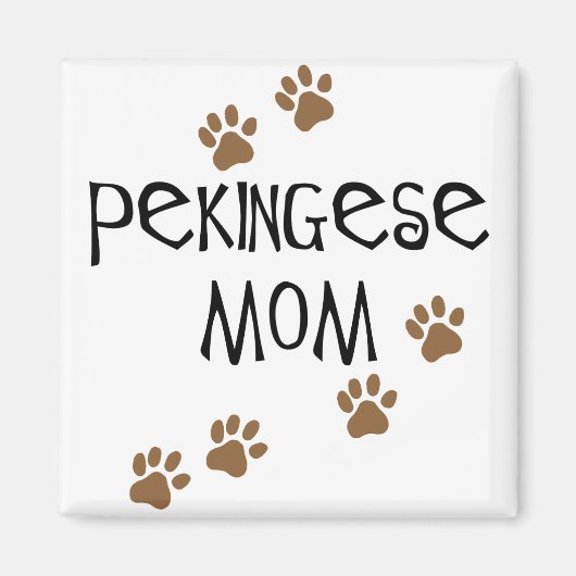 Pekingische Mama Magnet (Vorne)
