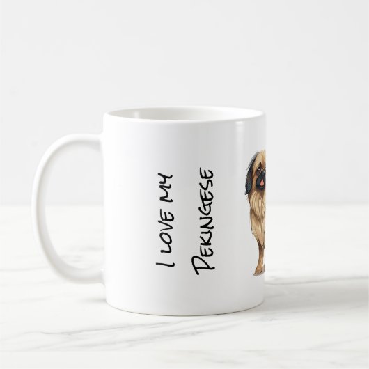 Pekingische Tasse (Links)