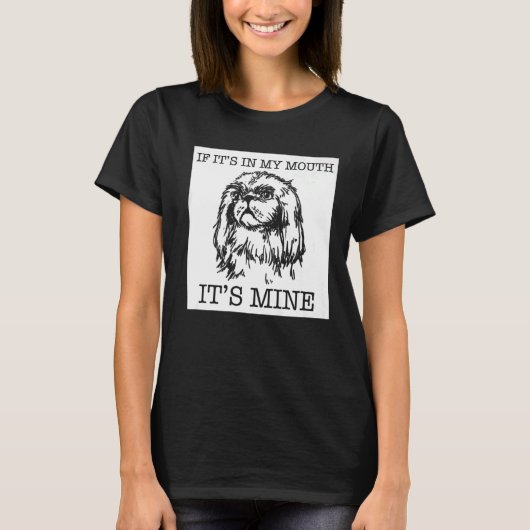Pekingischer Hund T-Shirt (Vorderseite)