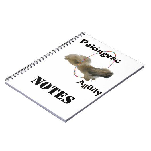 Pekingisches Agility Notizblock (Linke Seite)