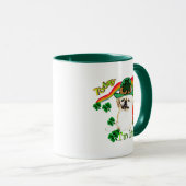 Pekingnese St Patricks Tasse (VorderseiteRechts)