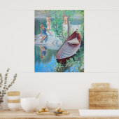 Pekka Halonen Sommer idyll 1931 Finnland Poster (Küche)