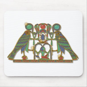 Pektorale des ägyptischen Gottes Horus Mousepad