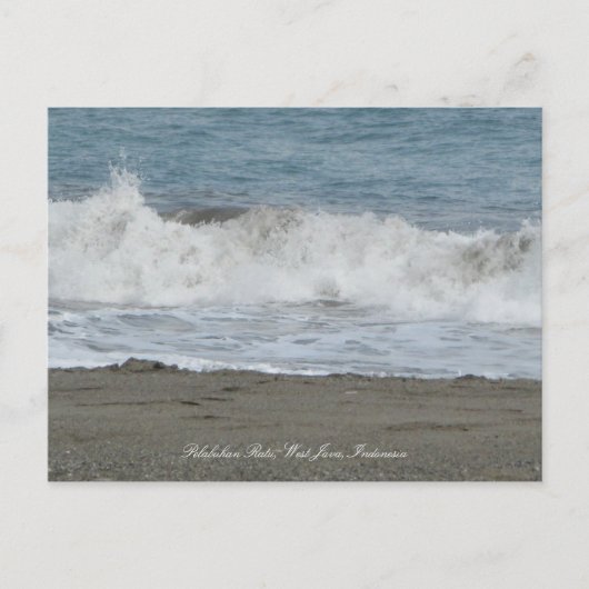 Pelabuhan Ratu, West Java, Indonesien Postkarte (Vorderseite)