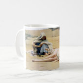 Pelagia und Philammon (Tod eines schönen Heiligen) Kaffeetasse (Vorderseite Links)
