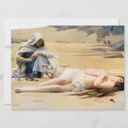 Pelagia und Philammon (Tod eines schönen Heiligen) Karte (Vorderseite)