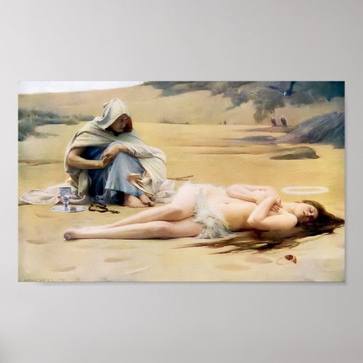 Pelagia und Philammon (Tod eines schönen Heiligen) Poster (Vorne)