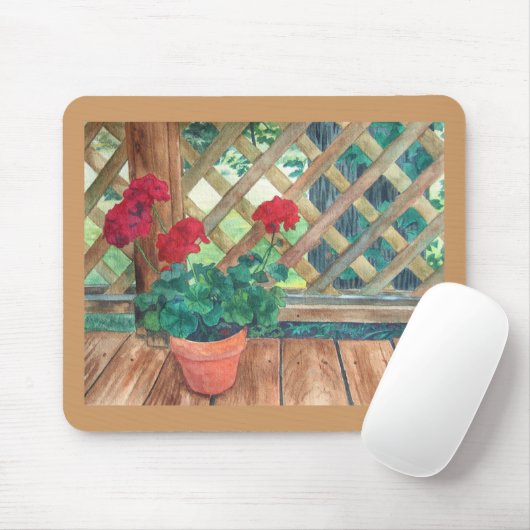 Pelargonie (Gärtner) Mousepad (Mit Mouse)
