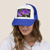 Pelargonie mit Biene Truckerkappe (Beispiel)