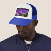 Pelargonie mit Biene Truckerkappe (Beispiel)