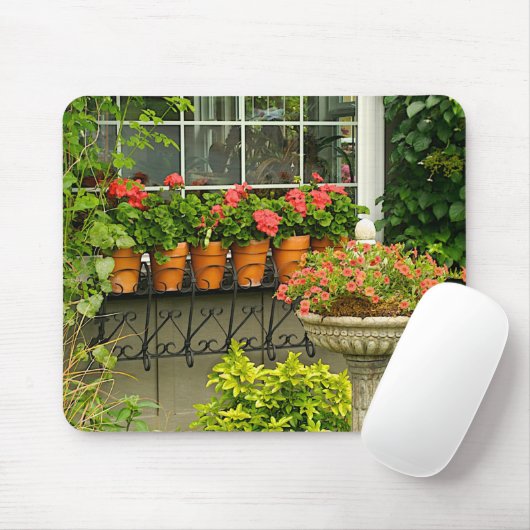 Pelargonie Mousepad (Mit Mouse)