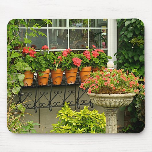 Pelargonie Mousepad (Vorne)