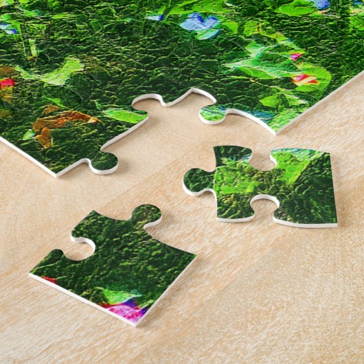 "Pelargonie" Puzzlespiel Puzzle (Seite)