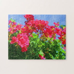 "Pelargonie" Puzzlespiel Puzzle