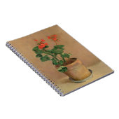 Pelargonien in einem Topf, c.1905 (Öl auf Notizblock (Rechte Seite)