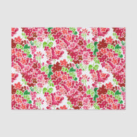 Pelargonien rosa und rotes Blumenmuster