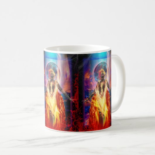 PELE Fire Goddess Kaffeetasse (VorderseiteRechts)