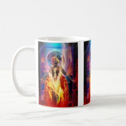 PELE Fire Goddess Kaffeetasse (Links)