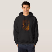 Pele Polynesian Mythology Goddess of Volcanoes Haw Hoodie (Vorne ganz)