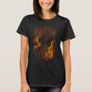 Pele Polynesische Mythologie Göttin der Vulkane Ha T-Shirt