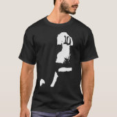 Pele Silhouette Classic T - Shirt (Vorderseite)