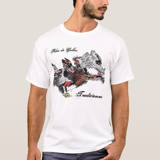 Pelea de Gallos T-Shirt (Vorderseite)