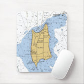 Pelee Insel, Ontarioseediagramm Mousepad (Mit Mouse)