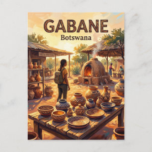 Pelegano Töpferei Botswana Postkarte