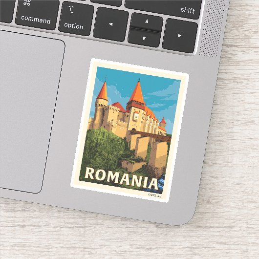 Peles Castle Rumänien Aufkleber (Detail)