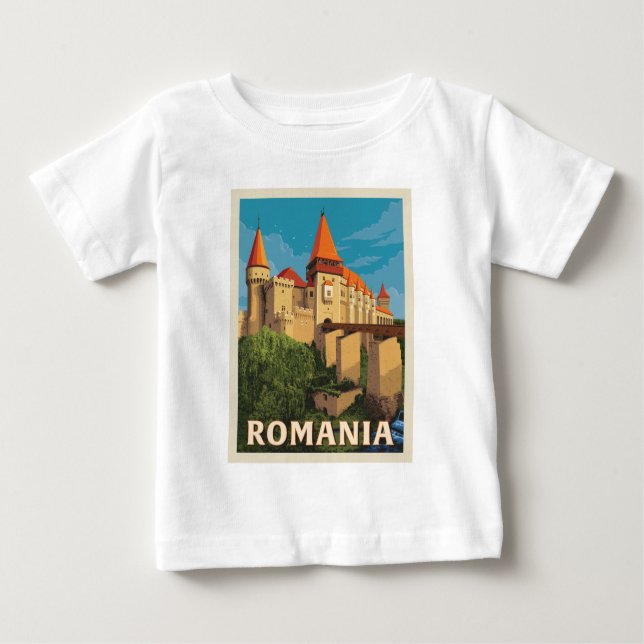 Peles Castle Rumänien Baby T-shirt (Vorderseite)