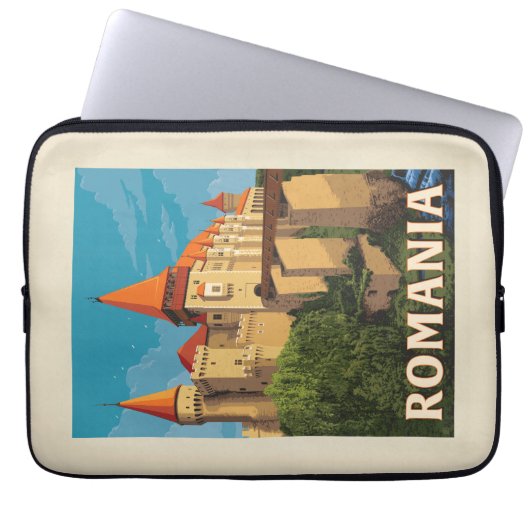 Peles Castle Rumänien Laptopschutzhülle (Vorderseite)