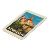 Peles Castle Rumänien Magnet (Linke Seite)