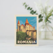 Peles Castle Rumänien Postkarte (Stehend Vorderseite)