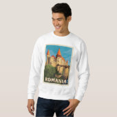 Peles Castle Rumänien Sweatshirt (Vorne ganz)