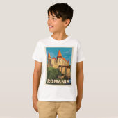 Peles Castle Rumänien T-Shirt (Vorne ganz)