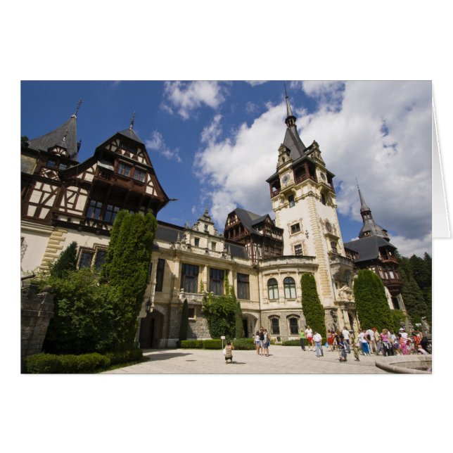 Peles Castle, Sinaia, Rumänien, 2 (Vorderseite (Horizontal))