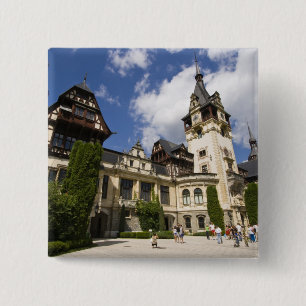 Peles Castle, Sinaia, Rumänien, 2 Button