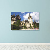 Peles Castle, Sinaia, Rumänien, 2 Leinwanddruck (Insitu (Holzboden))