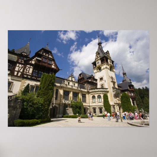 Peles Castle, Sinaia, Rumänien, 2 Poster (Vorne)