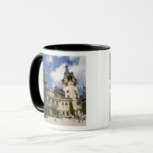 Peles Castle, Sinaia, Rumänien, 2 Tasse (Vorderseite Links)