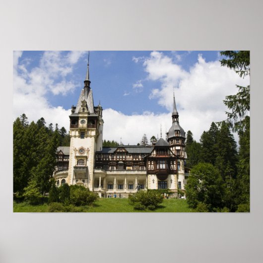 Peles Castle, Sinaia, Rumänien, Poster (Vorne)