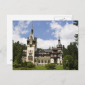 Peles Castle, Sinaia, Rumänien, Postkarte (Vorne/Hinten)