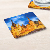 Peles für benutzerdefinierte Square-Untersetzer Rechteckiger Pappuntersetzer (angewinkelt)